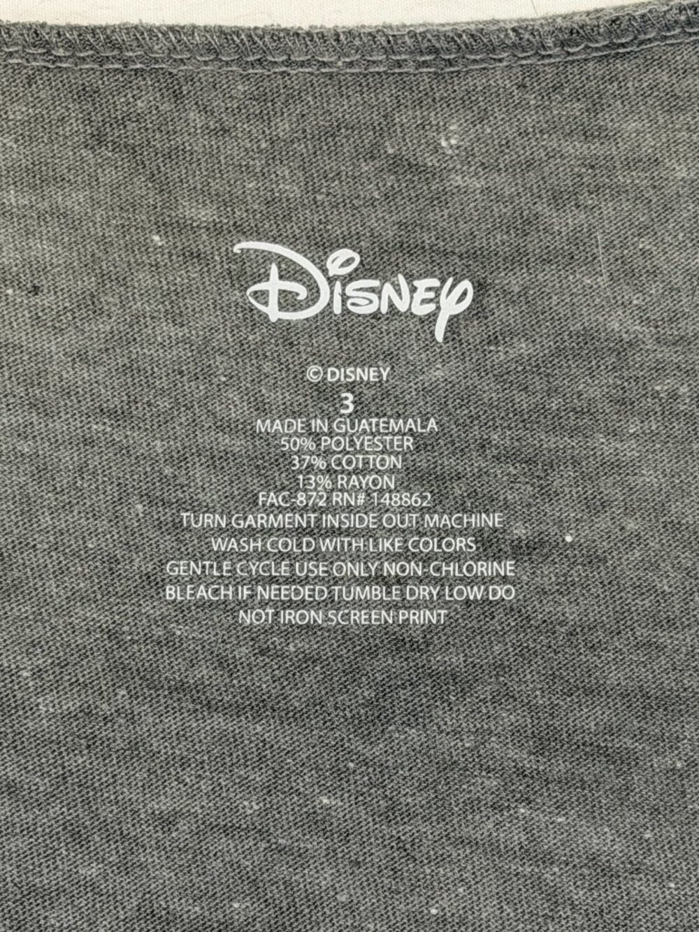 Disney Stitch Characters 3X Graphic Feminine Pocket Tee Shirt Grey Kawaii Y2K - Picture 10 of 10